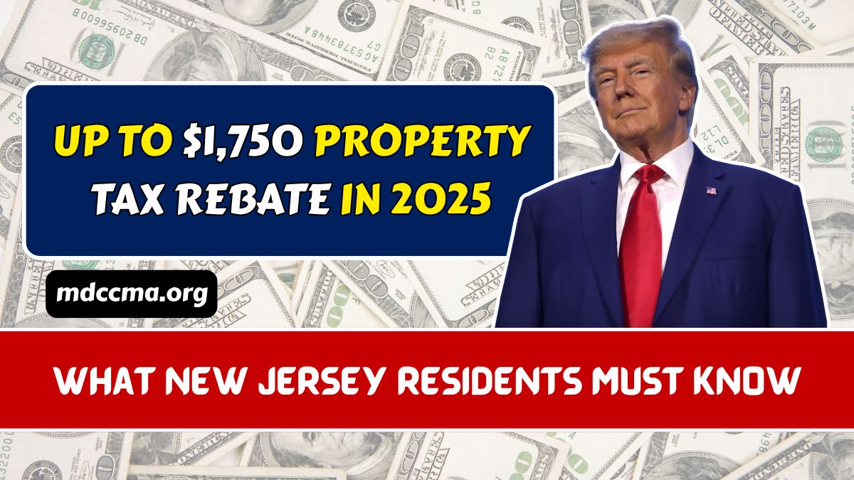 Up To $1,750 Property Tax Rebate In 2025 - What New Jersey Residents Must Know